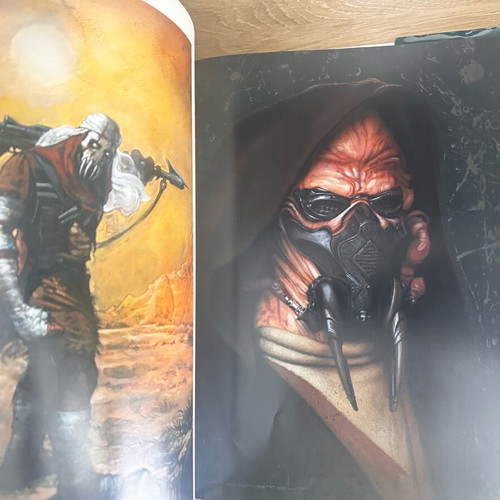 Star Wars Illustration art book used