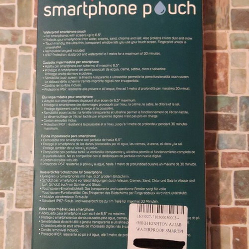 Legami Waterproof Smartphone Pouch like new