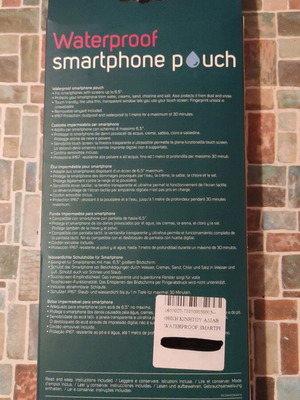 Legami Waterproof Smartphone Pouch like new