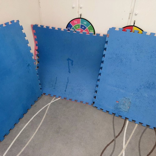Tatami floor used, pack of 6 pieces 1x1x0.02