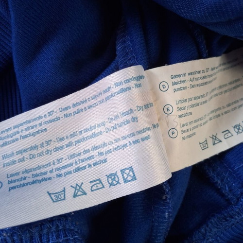 Sports Jacket used, size XS, blue
