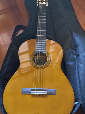Yamaha guitar used with Thomann case and classic s rope core strings