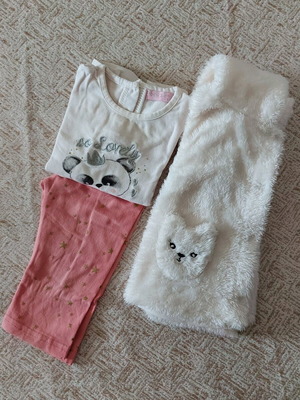 Clothing set for 6-month-old girl like new, Evita