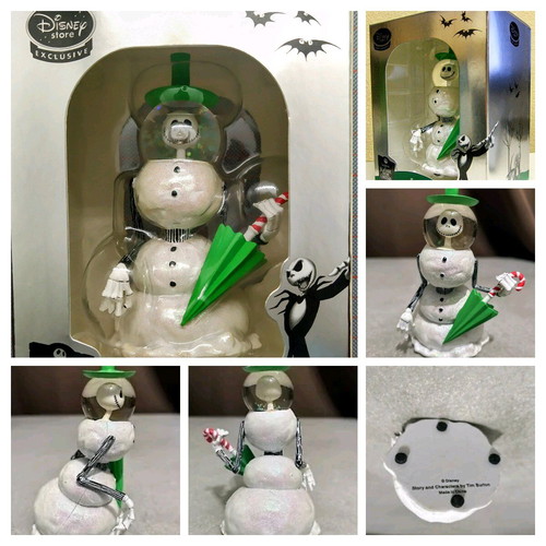 Disney Store Jack from Nightmare Before Christmas Snow Globe new