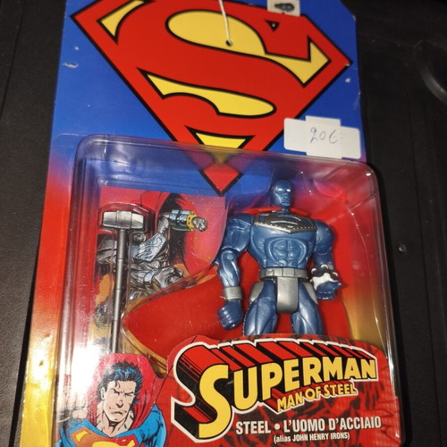Steel action figure new for Superman Man of Steel series