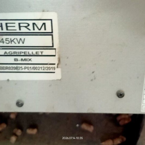 Bmax Pellet Burner Set with Tank and Feeder used, 10-45kW