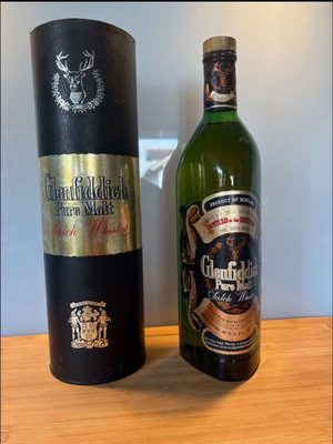 Glenfiddich Pure Malt 1L 43% Vintage 1970s Speyside Single Malt