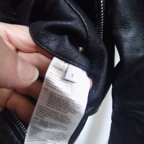 Young Poets Society leather jacket size S like new