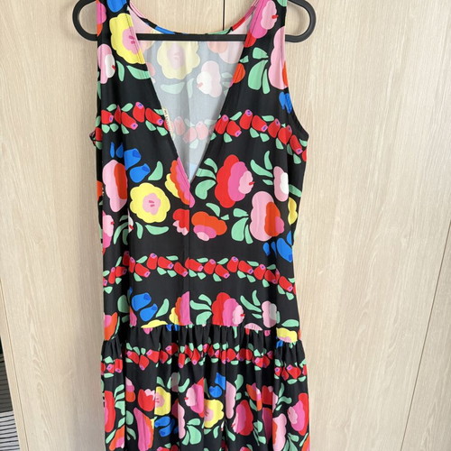 Karavan maxi dress like new with floral pattern