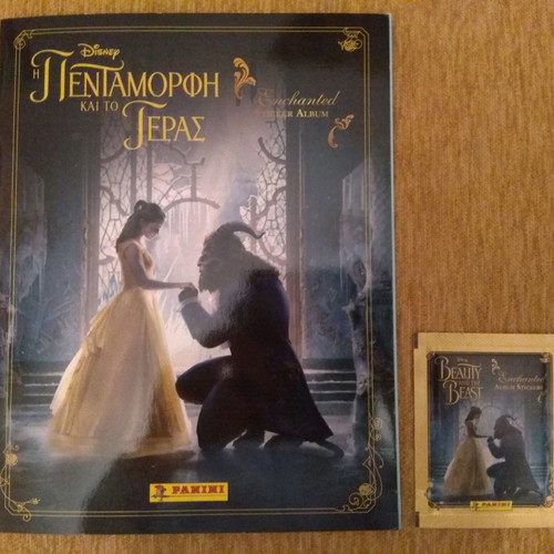 Panini Beauty and the Beast sticker set new