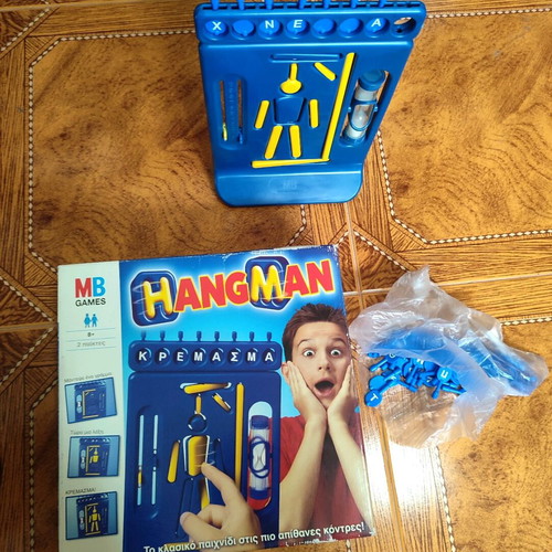 Hangman board game for kids vintage like new