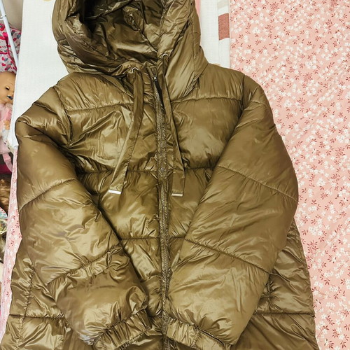 Brown women's jacket, size large, lightly worn
