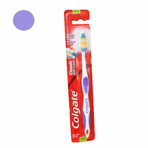 Colgate Deep Clean toothbrush purple new, medium