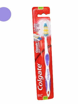 Οδοντόβουρτσα Colgate Deep Clean μωβ καινούργια μεσαία