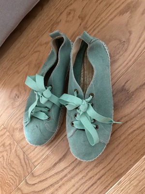 Manebi espadrilles size 38 like new, worn lightly
