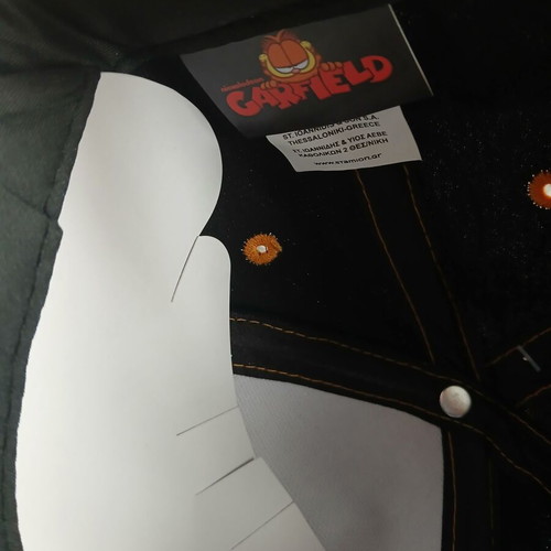 Garfield Kids Hat new, orange and black, size 56cm