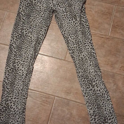Kids leggings, size 8 to 10 years, animal print