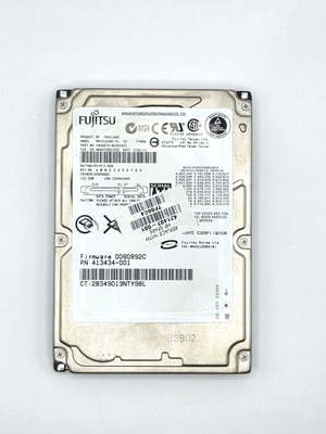 Fujitsu 120GB 2.5" SATA HDD like new, fully functional