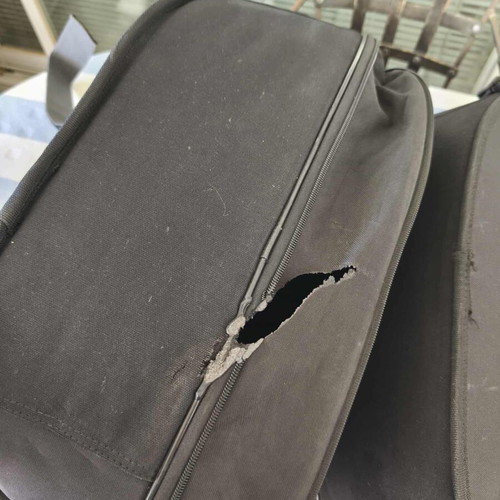 GIVI Cordura side bags 40 L used, waterproof