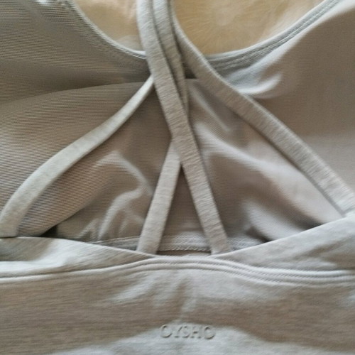 Oysho sports bra new, size M, grey