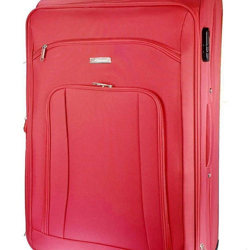 Diplomat ZC 444 suitcase set dark red, large and cabin