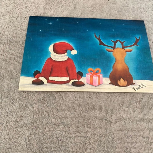Christmas cards new, set of 5 with envelope