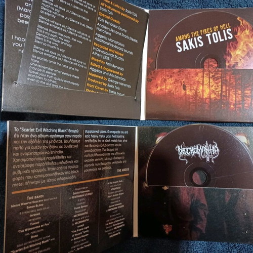 Metal Hammer issues 441 & 447 used with Sakis Tolis and Necromantia CD inserts