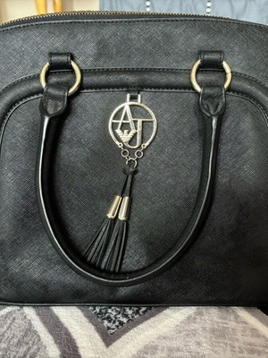 Armani Exchange black handbag like new