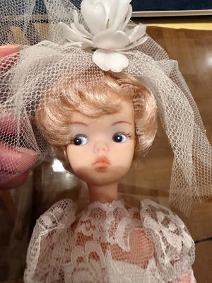 Vintage Bride Doll Clone 1968 made in Hong Kong used