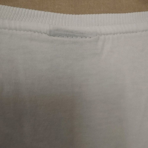T-shirt with long sleeves used, cotton, white size M