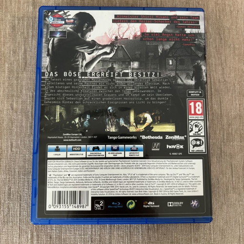 The Evil Within PlayStation 4 game used