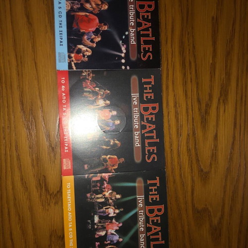 The Beatles Live Tribute Band 3 CD used from newspapers