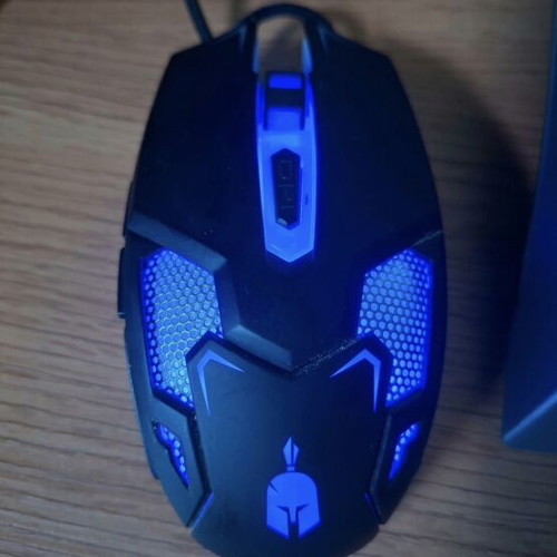Spartan Gear PC Talos Wired Gaming Mouse like new
