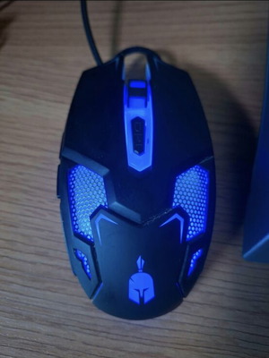 Spartan Gear PC Talos Wired Gaming Mouse like new