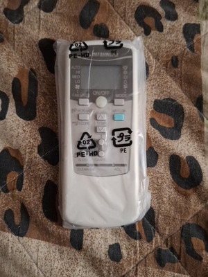 Mitsubishi air conditioner remote control with base