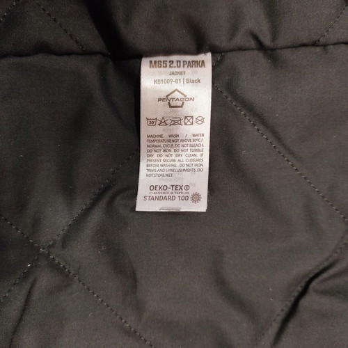 Pentagon M65 field jacket, 3XL, black