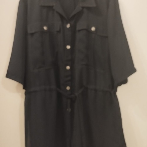 Maristel blue black shirt jacket like new, size 5XL