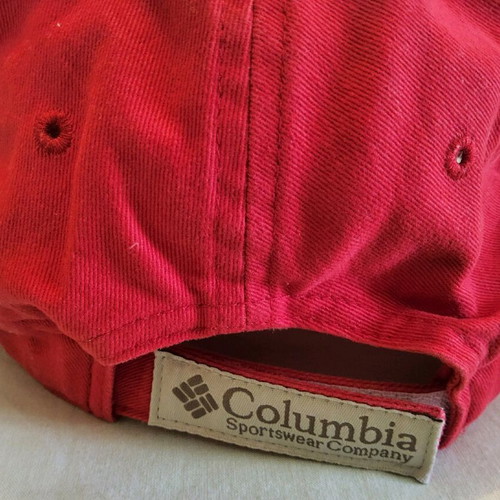 Columbia sports cap new, o/s unisex, white-red