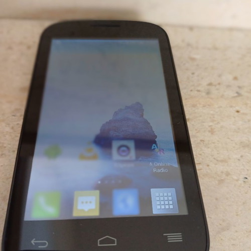 Alcatel onetouch Pop C2 used, Dual SIM, Android smartphone, black
