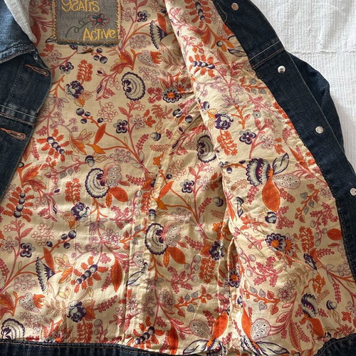 Jeans jacket Ντένιμ Ysatis like new with inner lining and detachable hood