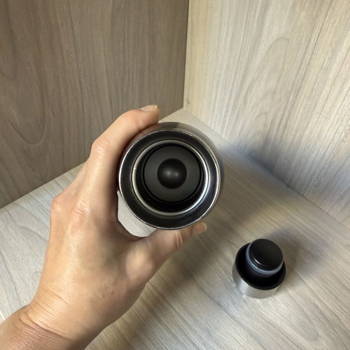 Metal thermos bottle