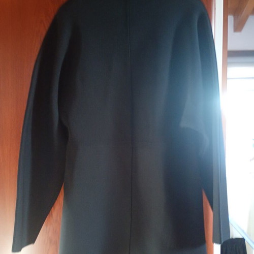 Zara knit long blazer black size large new with tags
