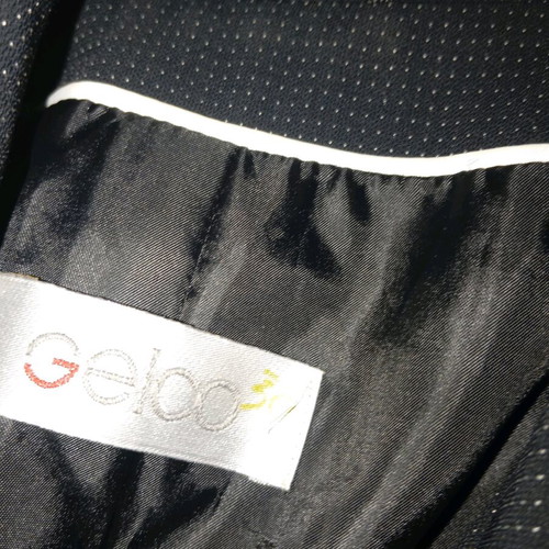 Set of shirt, trousers and jacket new, black and beige