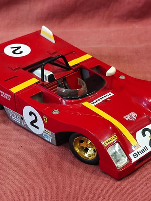 Ferrari 1972 312P μεταλλική κατασκευή κλίμακα 1:18 σαν καινούργιο