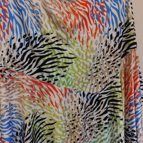 Celestino summer skirt colorful, new, asymmetric with flare