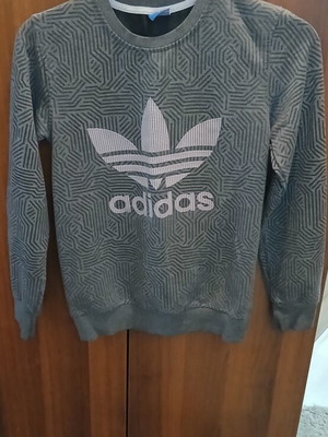 Adidas sweatshirt like new, gray, size S