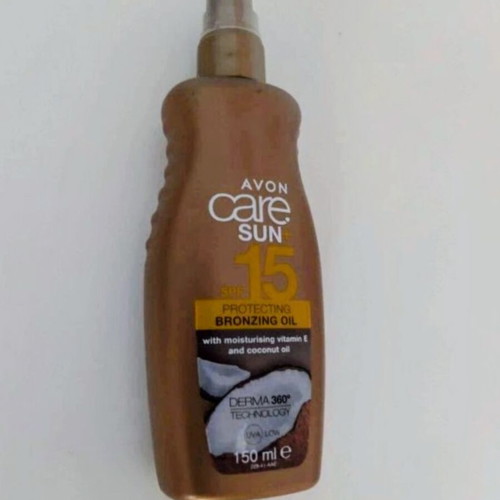Avon Care SUN+ SPF 15 Protecting Bronzing Oil with Coconut Oil & Vitamin E 150ml