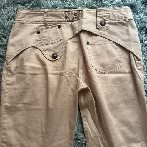 Queen pants used, beige, size L