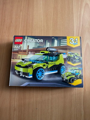 Lego Creator 3 in 1 Rocket Rally Car 31074 like new