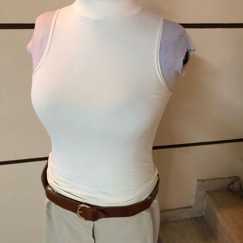 Badila turtleneck top and Madlen shorts set like new with belt gift